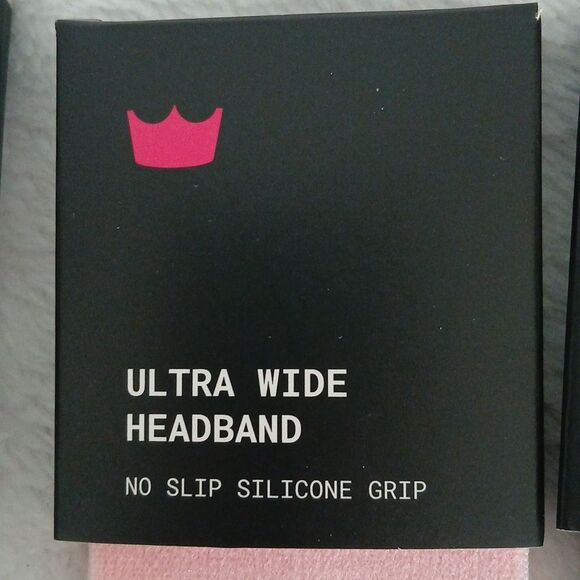 Shefit Ultra wide no slip silicone grip headbands Set of 3 NEW - Picture 3 of 4